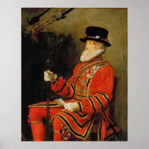 Millais - The Yeoman Of The Guard Poster