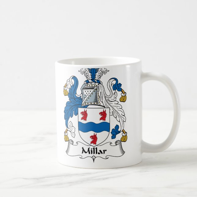 Millar Family Crest Coffee Mug (Right)