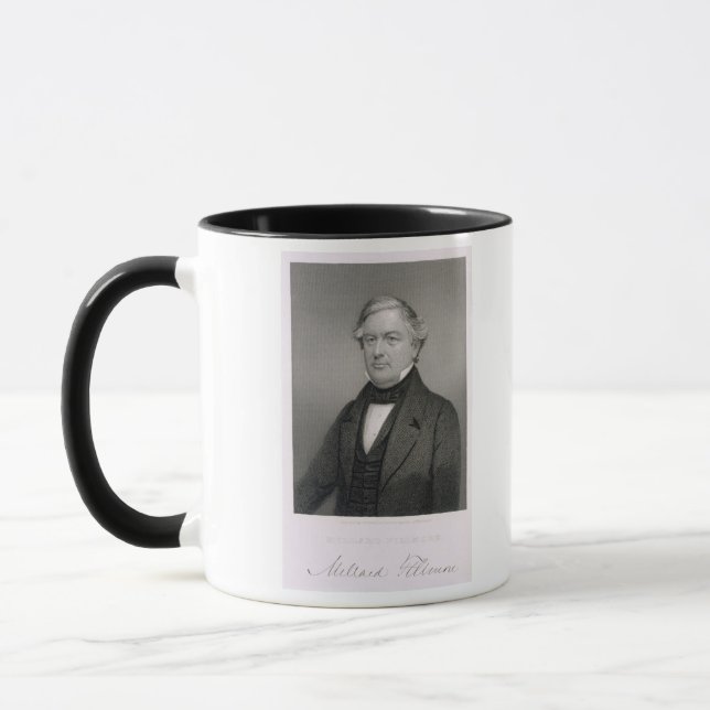 Millard Fillmore, engraved by Thomas B. Welch (181 Mug (Left)