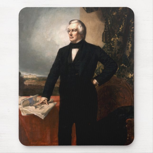 Millard Fillmore Mouse Pad (Front)