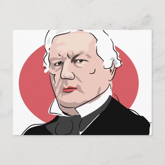 Millard Fillmore Postcard (Front)