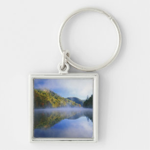 Millcreek Lake and autumn colours at sunrise, Key Ring