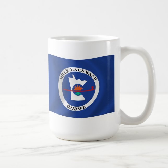 Mille Lacs Band Reservation Flag Mug (Right)