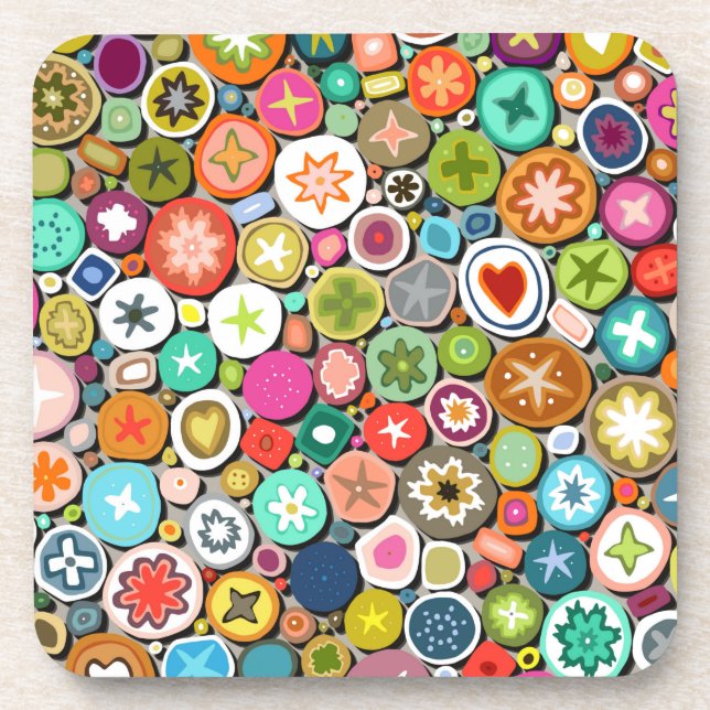 millefiori coaster (Front)