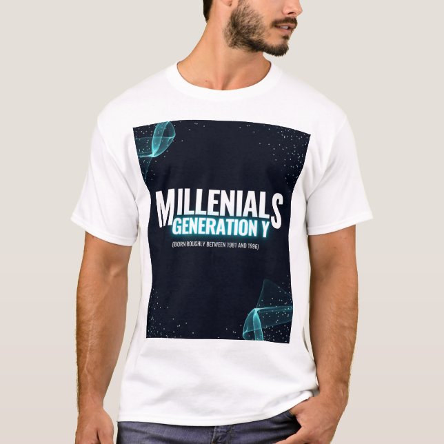Millenials generation T-Shirt (Front)