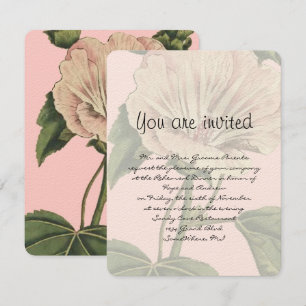 Millennial Pink Rehearsal Dinner Invitation