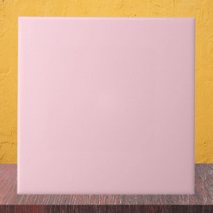 Millennial Pink Solid Colour Ceramic Tile