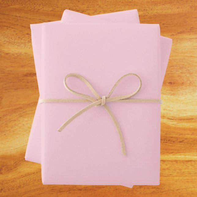 Millennial Pink Solid Colour Wrapping Paper Sheet (Creator Uploaded)