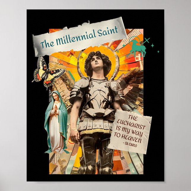 Millennial Saint The Eucharist Way To Heaven  Poster (Front)