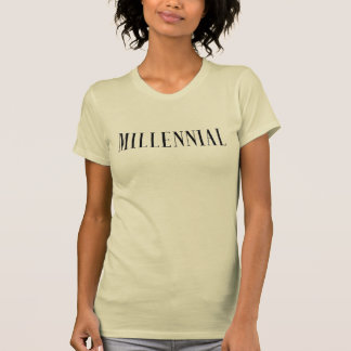 Millennial Womens Graphic Tee Shirt