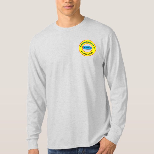 MILLENNIAL'S Roman Numerals T-Shirt (Front)