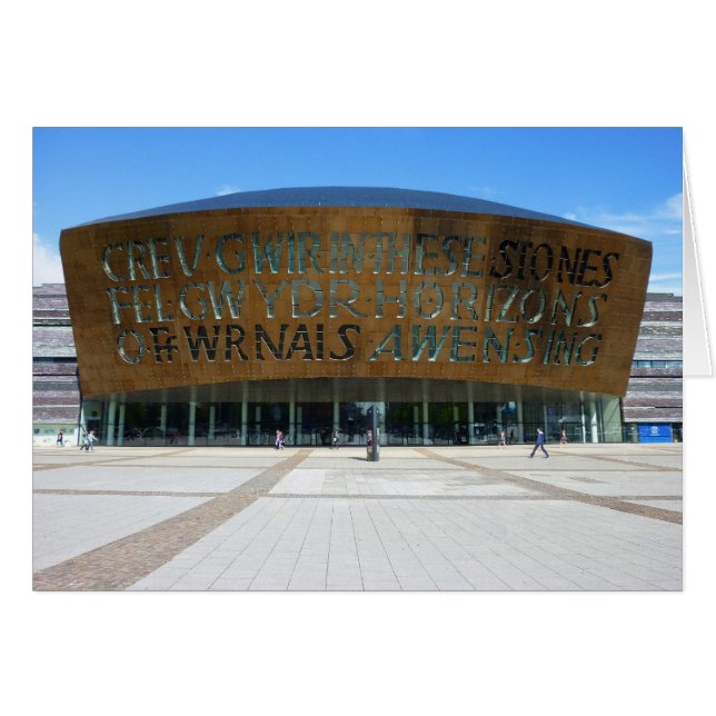 Millennium Centre, Cardiff, Wales (Front Horizontal)