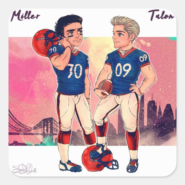 Miller and Talon Sticker (Front)