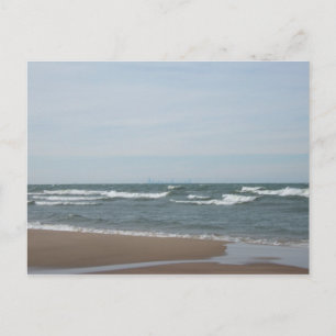 Miller Beach in Gary, Indiana Postcard