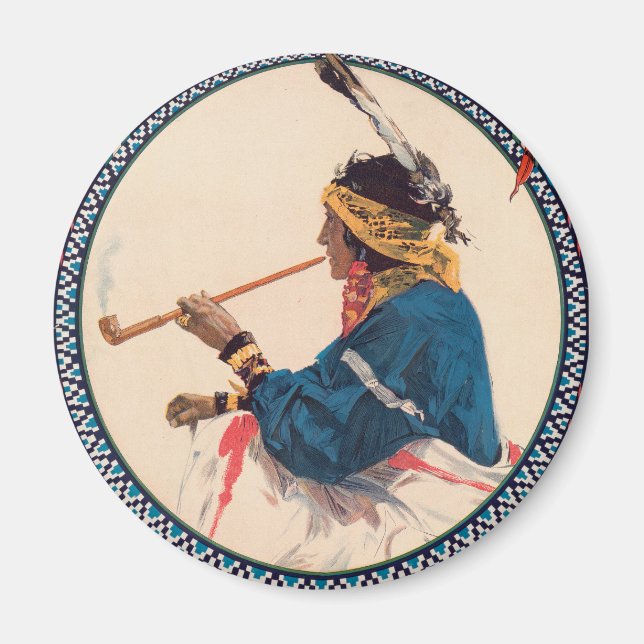 Miller Bros. 101 Ranch, Wild West Circus Poster Magnet (Front)