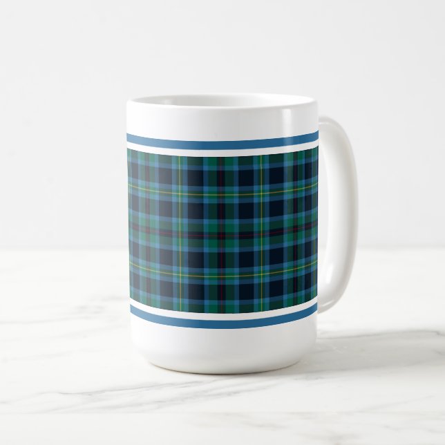 Miller Clan Tartan Coffee Mug (Front Right)