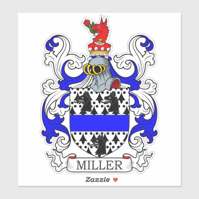 Miller Family Crest (Sheet)
