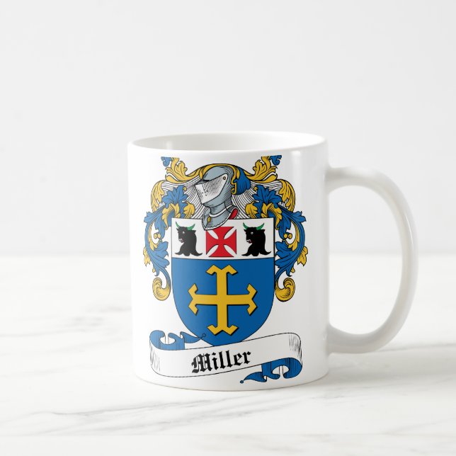 Miller Family Crest Coffee Mug (Right)