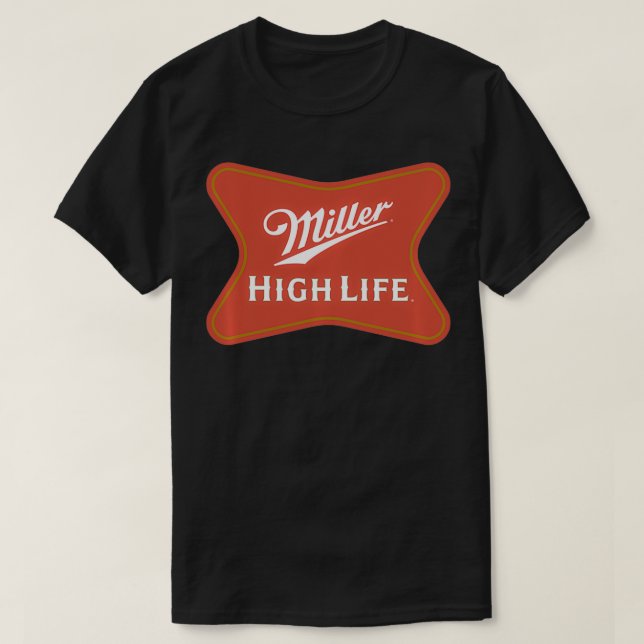 Miller High Life Vintage Beer Label Pullover  (Design Front)