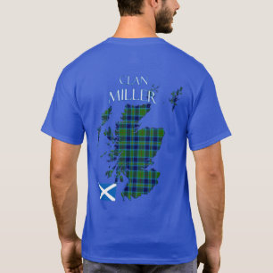 Miller Scottish Clan Tartan Scotland T-Shirt