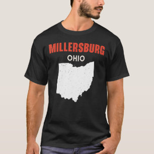 Millersburg Ohio USA State America Travel Ohioan T-Shirt