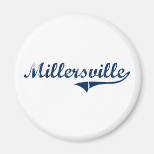 Millersville Pennsylvania Classic Design Magnet
