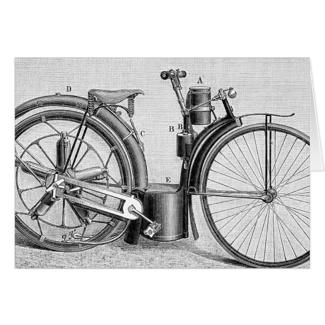Millet Motorcycle, 1895 (Front Horizontal)