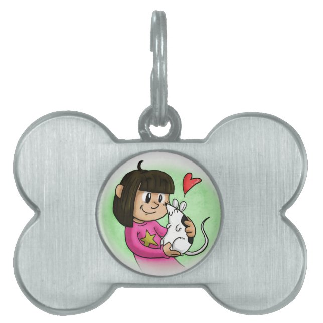 Millie and Cupcake Pet Tag (Front)
