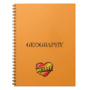 Millie Orange Notebook