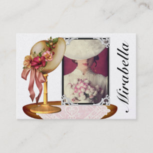 Millinery / Fashion / Photography Business Card