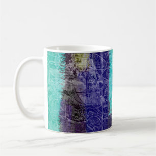 "Million Dollar Dreams" abstract art coffee mug
