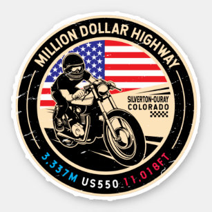 Million Dollar Highway Colorado Motorcycle