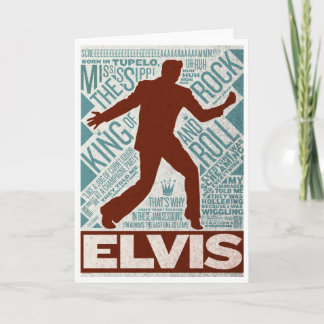Million Dollar Quartet Elvis Type Card