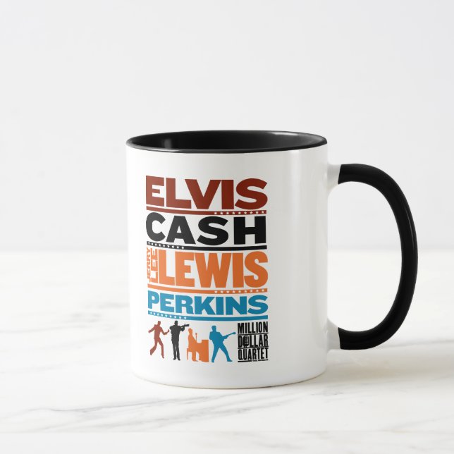 Million Dollar Quartet Names Mug (Right)