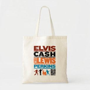 Million Dollar Quartet Names Tote Bag