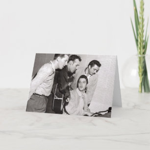 Million Dollar Quartet Photo Card