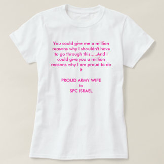 million reasons custom T-Shirt