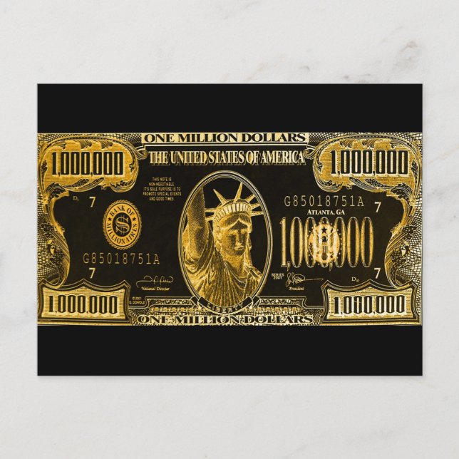 Million wishes for you Postcard (Front)