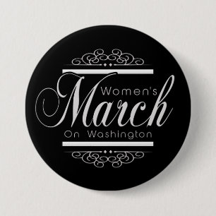 Million Womens March on Washington 2017 Button Pin