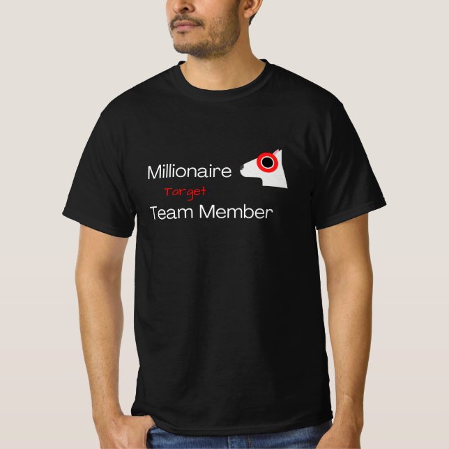 Millionaire Bulleye Target Team Member Essential T-Shirt (Front)
