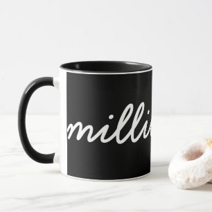'Millionaire' Minimalist Design Maximalist Mindset Mug