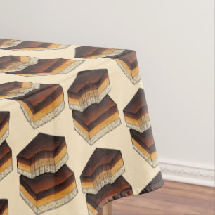 Millionaire's Shortbread Caramel British Traybake Tablecloth