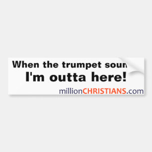 millionChristians.com Bumber Sticker
