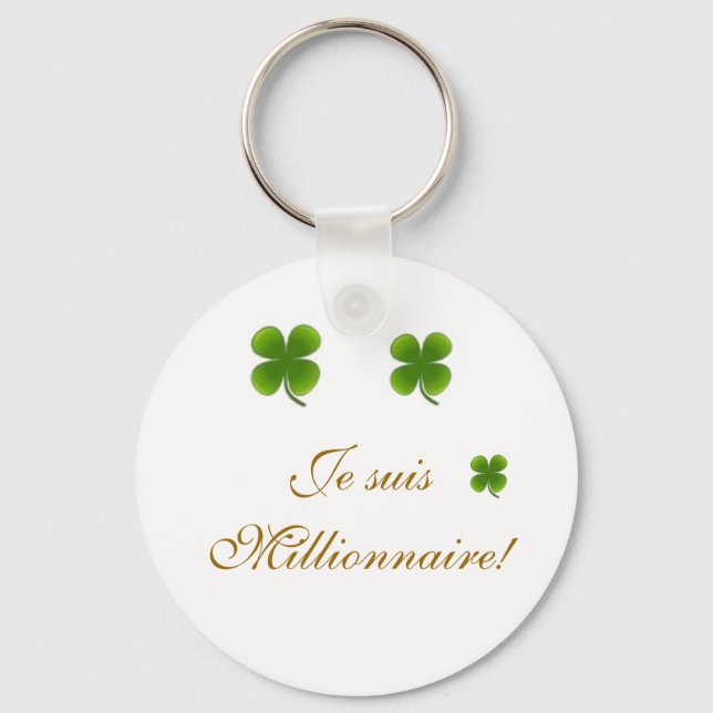 Millionnaire Key Ring (Front)