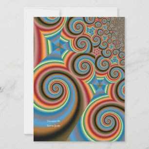Millions of swirls card