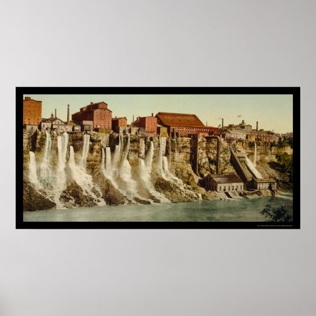 Mills American Shore Niagara 1900 Poster (Front)