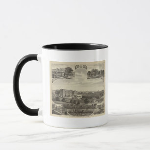 Mills and Residences in Kansas Mug