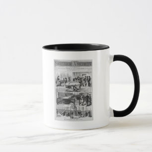 Mills of the Willimantic linen company Mug