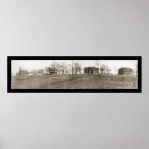 Millsaps Jackson, MS Photo 1910 Poster
