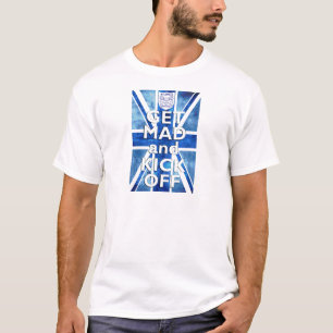 MILLWALL - GET MAD & KICK OFF T-Shirt